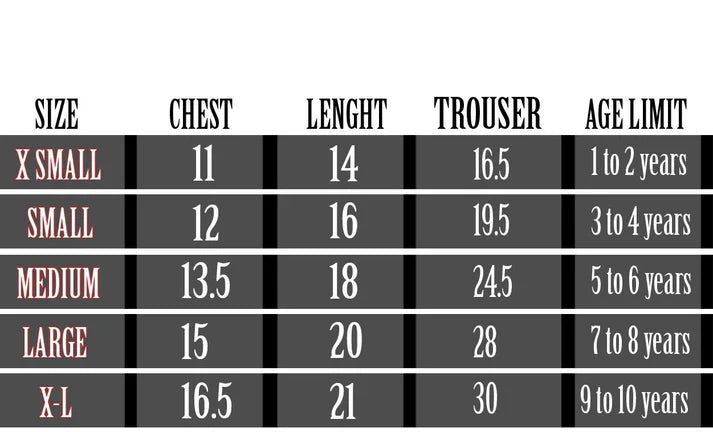 Red Happy Bear Pocket Sweatshirt with Off White Trouser (CC-113)