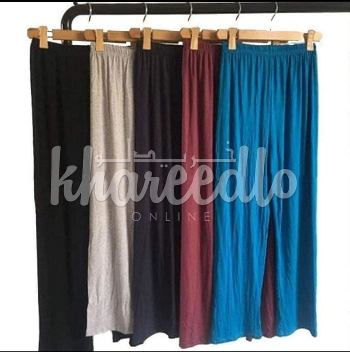 Pack of 3 High Waisted Plain Sleeping Pajamas