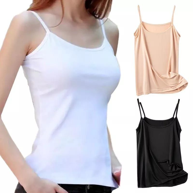 CAMISOLE TOP - STANDARD - PACK OF 3 - MIX COLORS (C-C-C-251)
