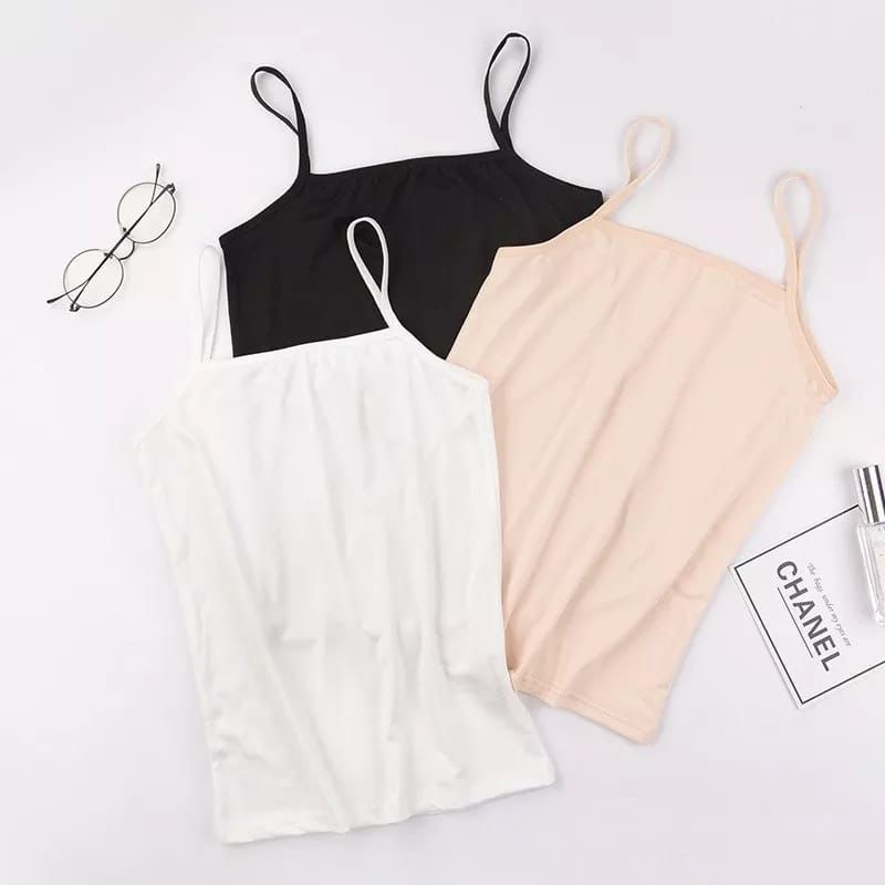 CAMISOLE TOP - STANDARD - PACK OF 3 - MIX COLORS (C-C-C-251)
