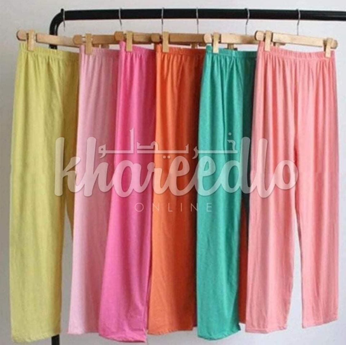 Pack of 3 High Waisted Plain Sleeping Pajamas