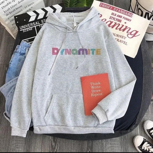 Grey Dynamite Hoodie (C-C-0108)